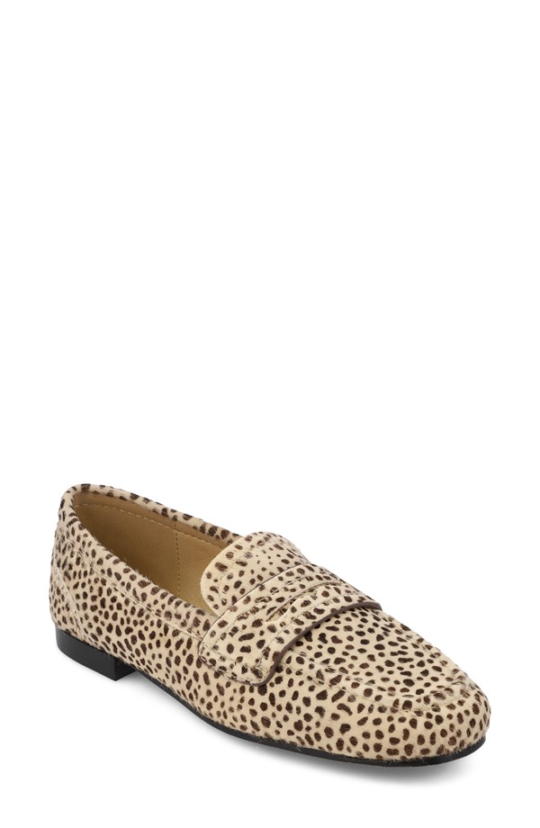 ミアリミテッドエディション レディース シューズ パンプス 置き目毛皮 MIA Limitedition Bahar Penny Loafer Cheetah