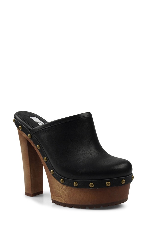 ジジ レディース シューズ サンダル プラットホーム ZIGI Dealio Platform Clog Black 黒いこと