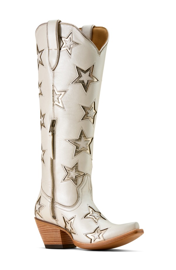 アリアト レディース シューズ ブーツ・レインブーツ Ariat Casanova Star X Toe Western Boot White 白いこと