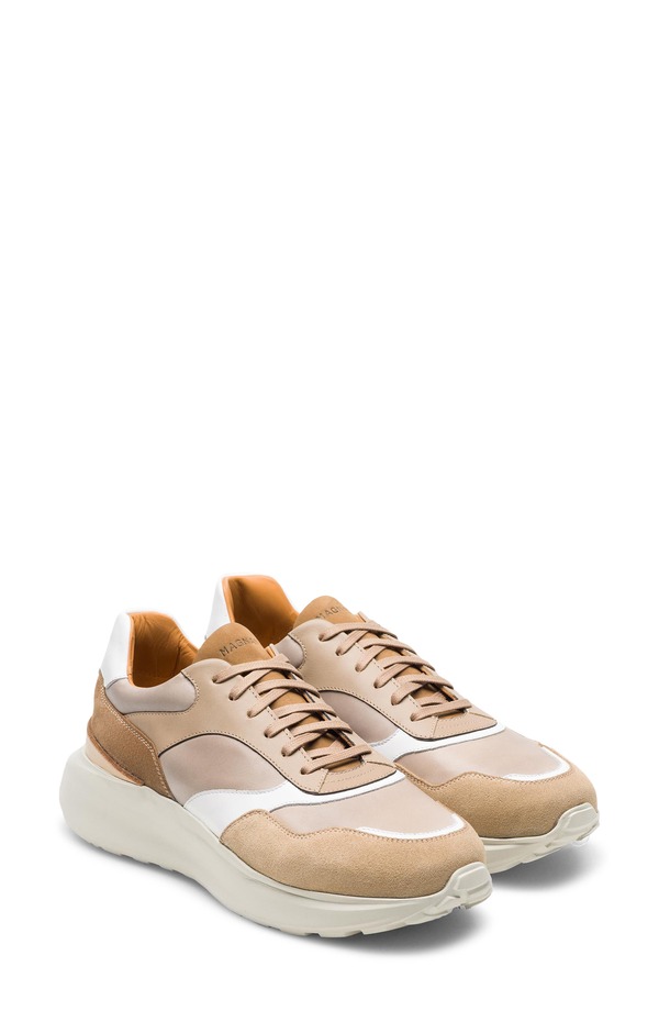 マグナーニ レディース シューズ スニーカー Magnanni Astro Sneaker Taupe Suede トープ