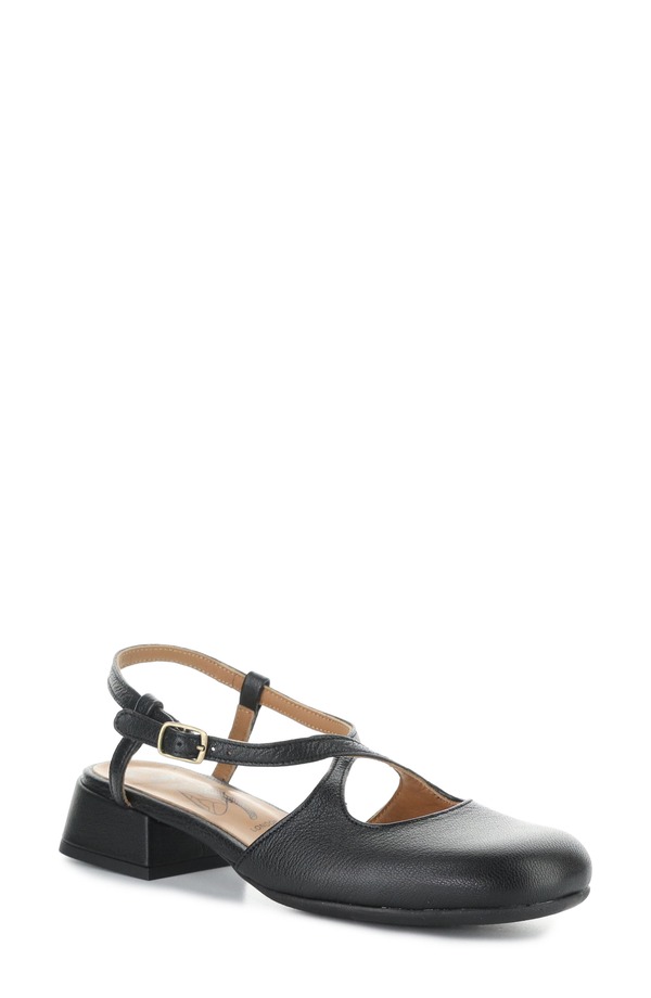 飛球英国の首都 レディース シューズ サンダル アンクル Fly London Cark Ankle Strapump Black 黒いこと