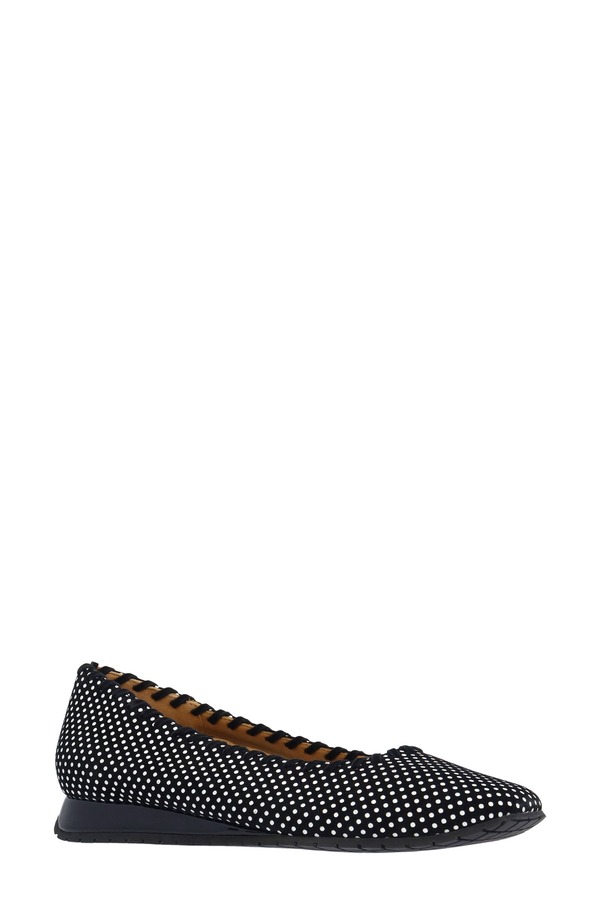 ラモールドピード レディース シューズ パンプス L\u0027Amour des Pieds Tiffanie Flat Black/ White 白いこと