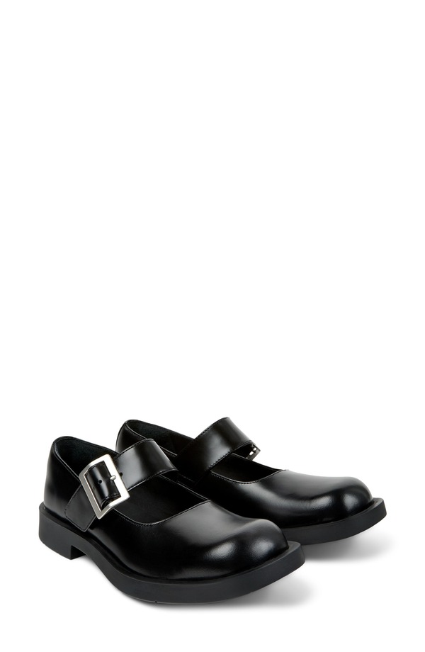 カンペール レディース シューズ パンプス Camper Lab Mary Jane Flat Black 黒いこと