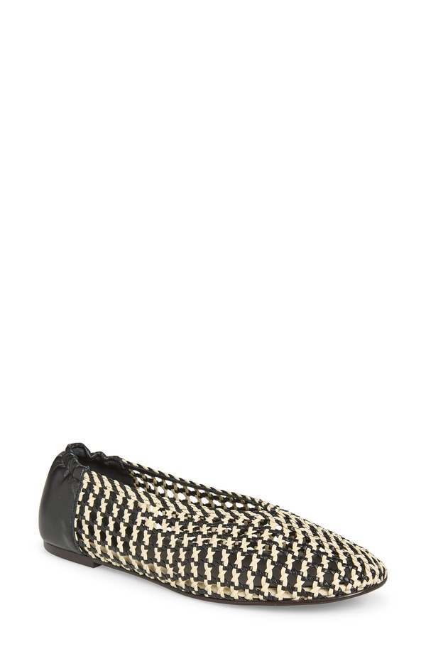フレダサルバドール レディース シューズ パンプス Freda Salvador Woven Ballet Flat Vanilla Woven Calf