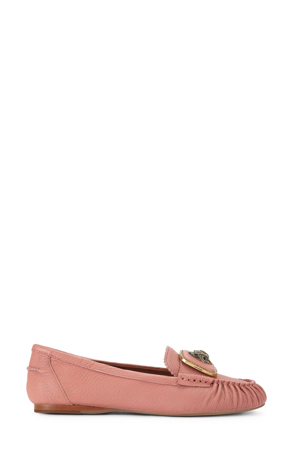 カートジェイガーロンドン レディース シューズ パンプス なめし革 Kurt Geiger London Pimlico Leather Moccasin Light/ Pastel Pink サクラ色