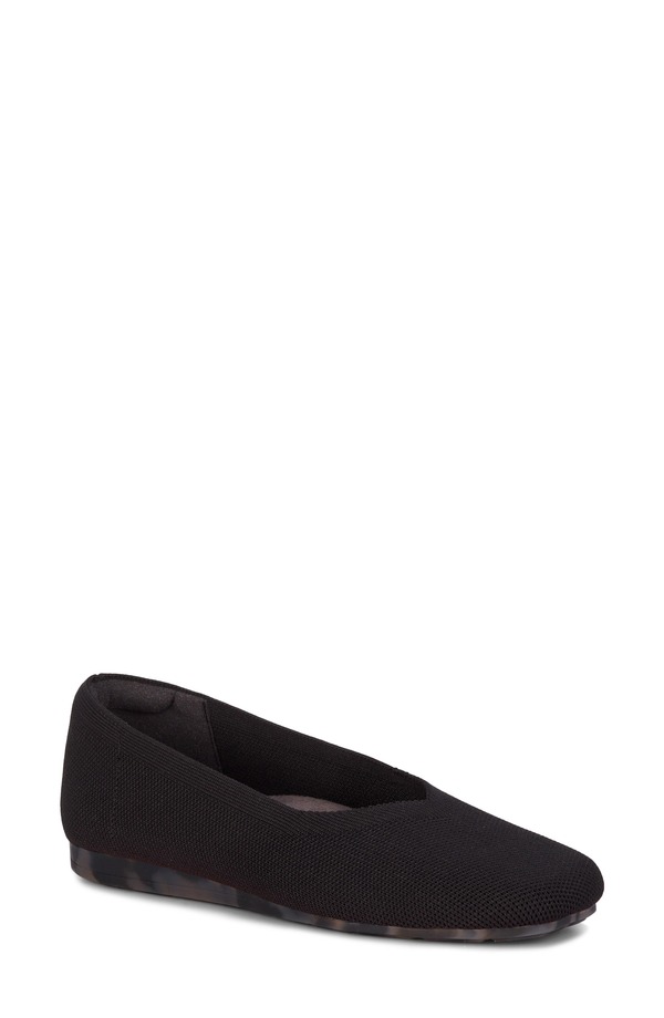ロスハンマーソン レディース シューズ パンプス Ros Hommersoniki Ballet Flat Blacknit 黒いこと