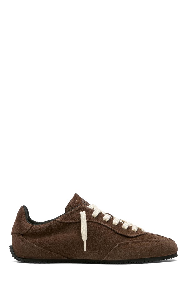 アクセルアリガト レディース シューズ スニーカー スエードクロス Axel Arigato Daze Suede Runner - Women\u0027s Dark Brown/Black 黒いこと