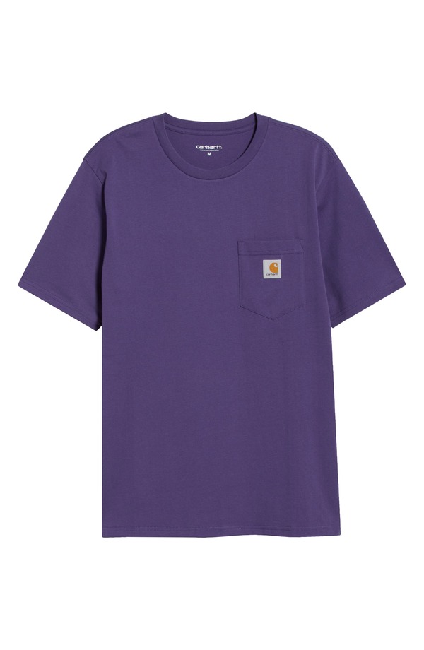 鉄道車両ハート型 メンズ トップス プルオーバー ロゴタイプ Carhartt Work In Progress Logo Pocket-Shirt Calla