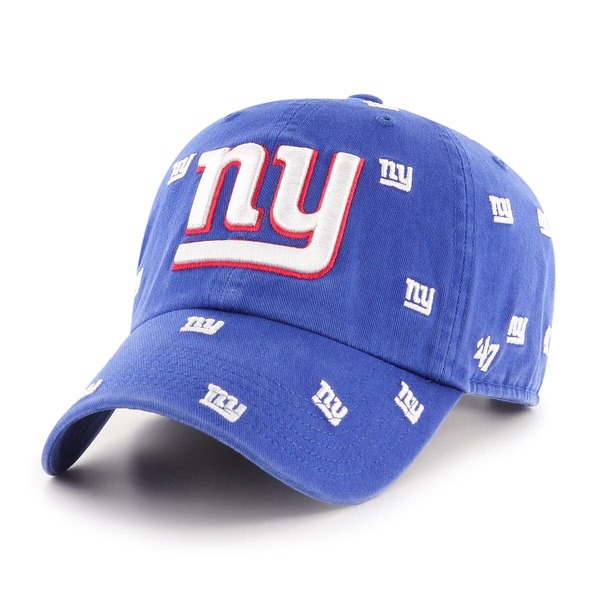 フォーティーセブン レディース 付属物 鳥打ち帽 Women\u0027s \u002747 Royal New York Giants Confetti Clean Up Adjustable Hat Royal