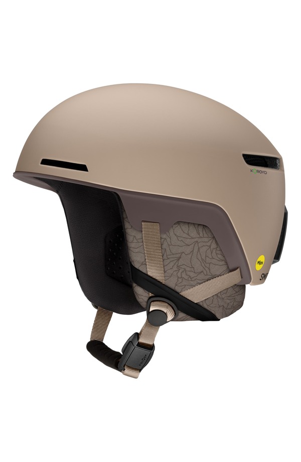 スミス レディース 添え物 かぶり笠 Smith Code Snow Helmet with ミップス Matte Bandit