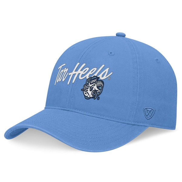 トップオブザワールド レディース 付属物 鳥打ち帽 踵 Men\u0027s Top of the World Carolina Blue North Carolina Tar Heels Heritage CeeCee Adjustable Hat Light Blue 青碧