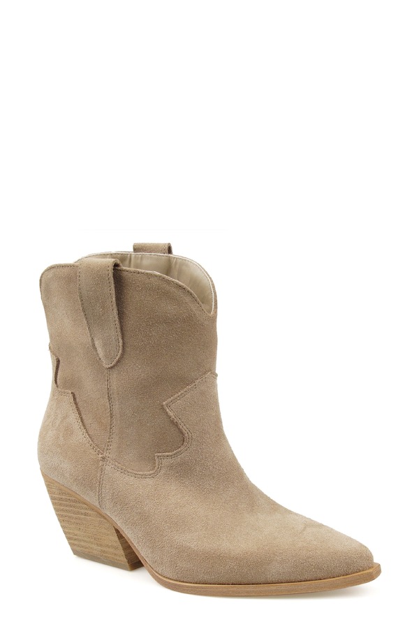 ジジ レディース シューズ ブーツ・レインブーツ ZIGI Victoryy Pointed Toe Western Boot Sand Suede 砂子