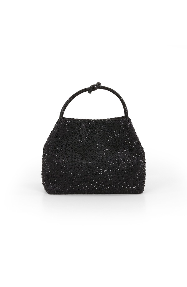 ジュウェルダグレイミシュカ レディース 御徒面子 ミニ Jewel Badgley Mischka Joy Mix Crystal Mini Bucket Handbag Black 黒いこと