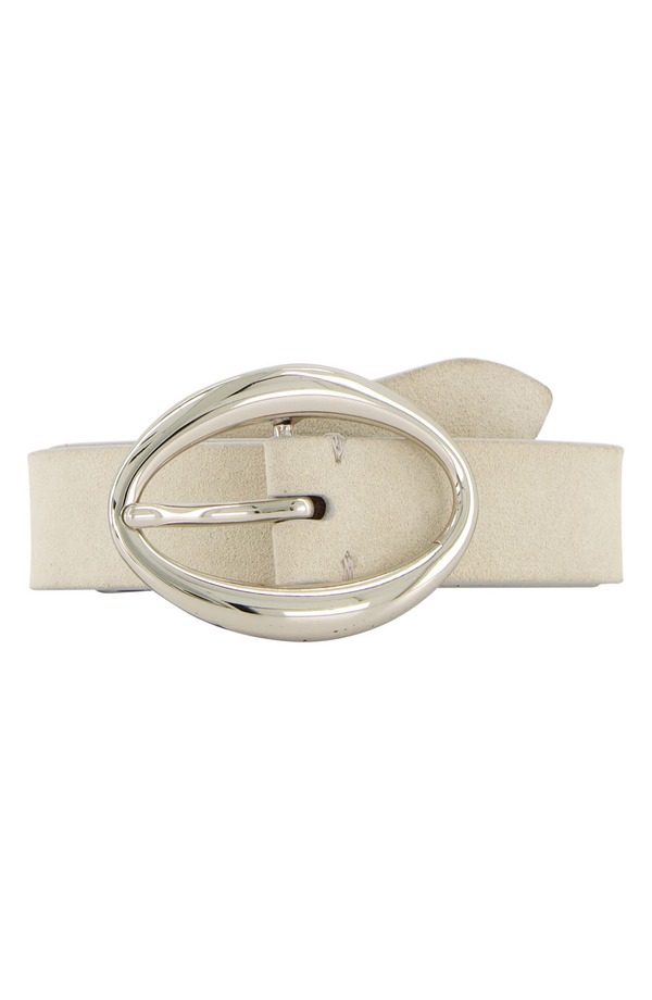 ヴィンス レディース 佩び物 胴締め スエードクロス Vince Isla Suede Belt Dark Milk