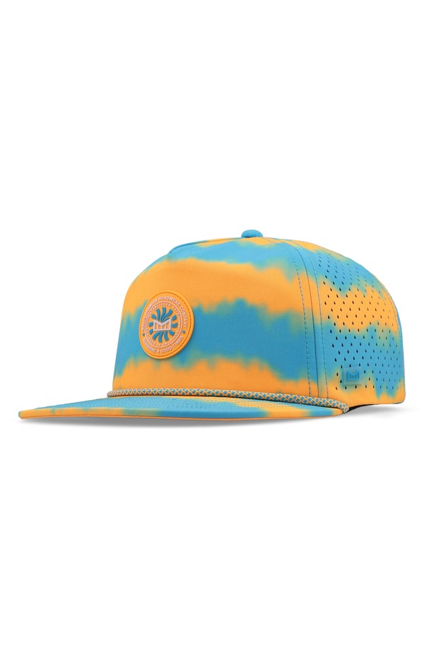 メリン メンズ 付属物 鳥打ち帽 Melin Hydro Coronado Neon Tie Dye Haturquoise 青緑色