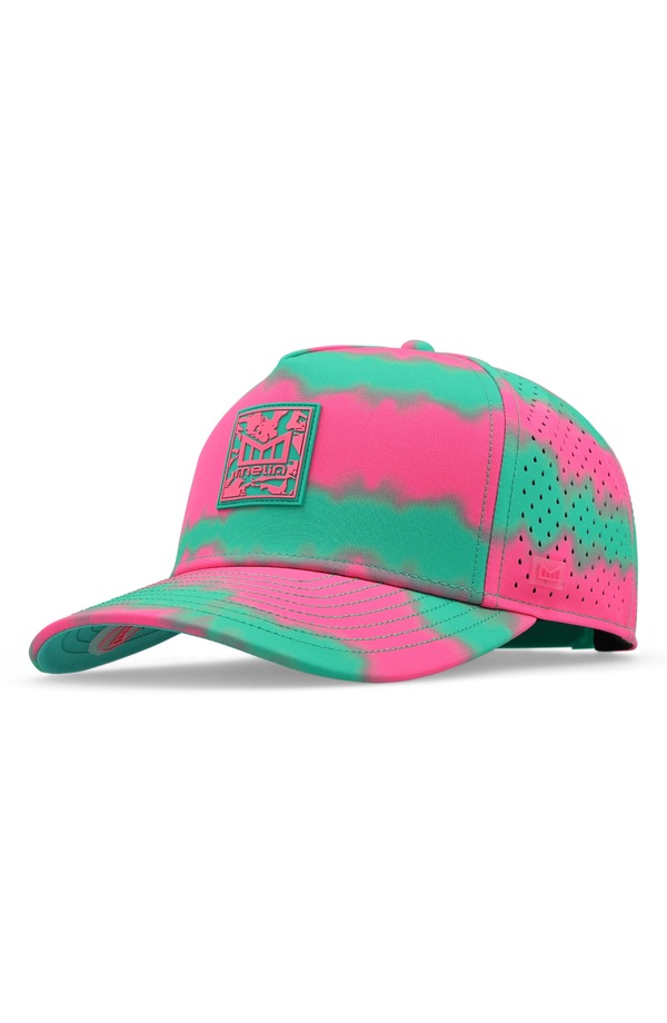 メリン メンズ 付属物 鳥打ち帽 Melin Hydrodysea Neon Tie Dye Hat Neo Pink さくら色