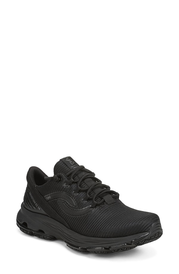 RYK レディース シューズ スニーカー Ryk Devotion EZ SR Sneaker Black/ Black 黒いこと