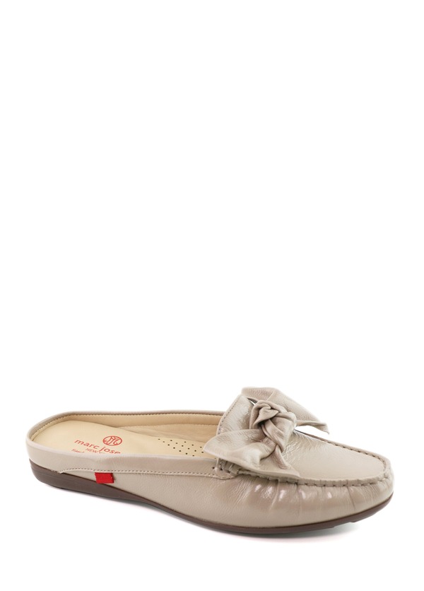 マークジョセフニューヨーク レディース シューズ パンプス なめし革 Marc Joseph New York Diane St Slip On Leather Bow Mule Nude Svelte Patent