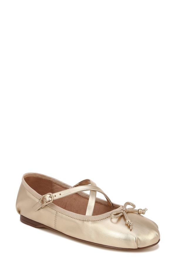 サーカス NY バイ サムエデルマン レディース シューズ パンプス Circus NY by Sam Edelman Zuri Ballet Flat Gold Leaf ゴールド｜ReVida 店