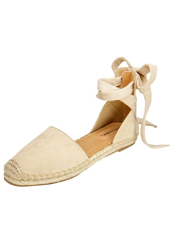 コンフォートビュー レディース シューズ サンダル Comfortview The Shayla Flat Espadrille Lightan タン|ReVida 店