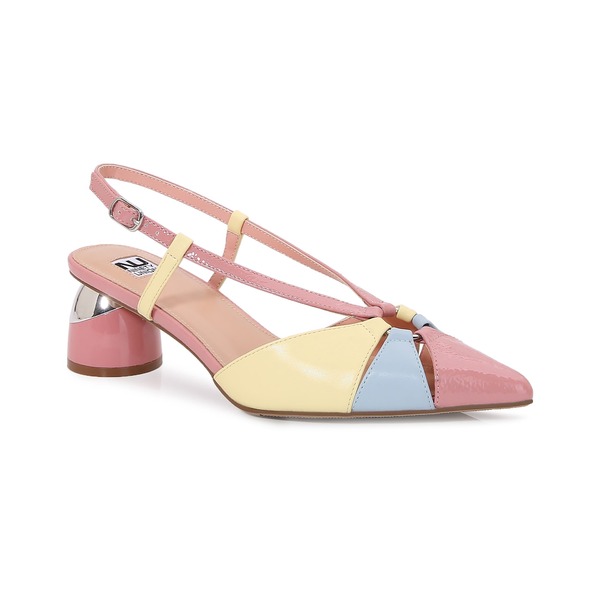 ナインティユニオン レディース シューズ ヒール NINETY UNION Sarah Slingback Pump Coral Multi コーラル|ReVida 店