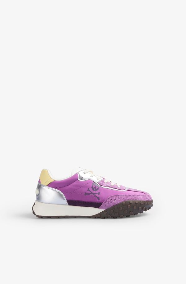 スカルパーズ レディース シューズ スニーカー Scalpers New Prax Sneakers Woman I Purple パープル|ReVida 店