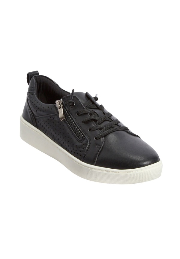 コンフォートビュー レディース シューズ スニーカー Comfortview The Wren Slip On Sneaker Black ブラック｜ReVida 店