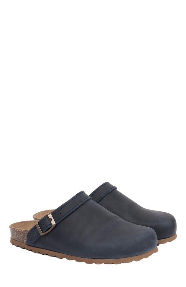 ケルティックアンドコー レディース シューズ サンダル Celtic & Co. Strap Detail Clog Navy ネイビー|ReVida 店