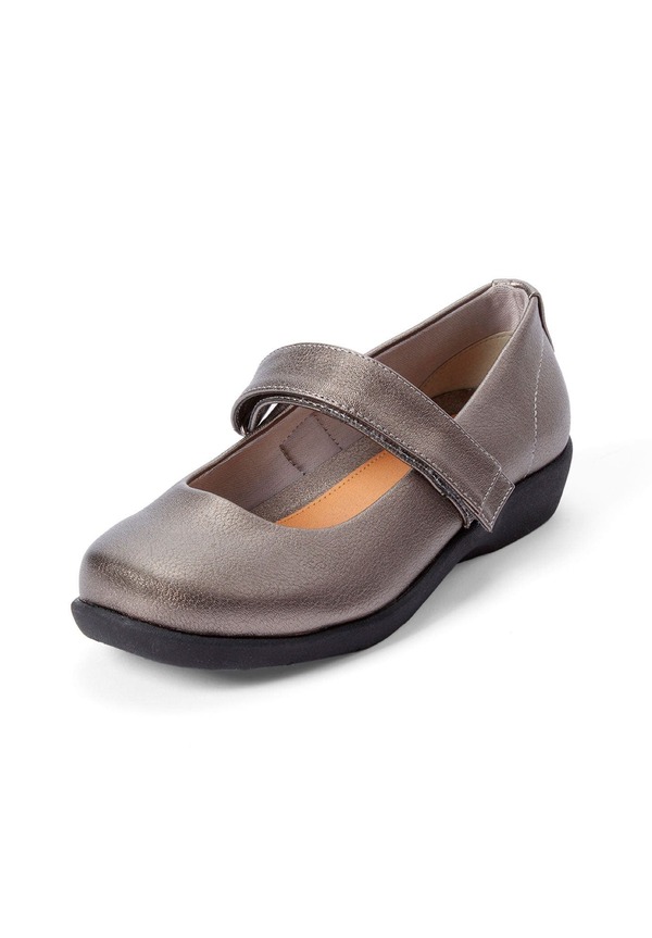 コンフォートビュー レディース シューズ パンプス Comfortview The Carla Mary Jane Flat Gunmetal ガンメタル｜ReVida 店 16,671円