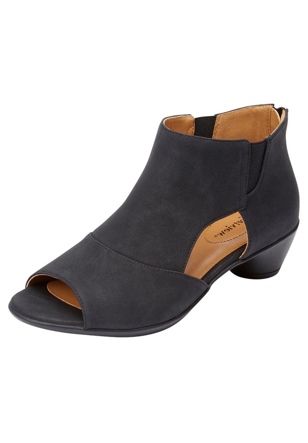コンフォートビュー レディース シューズ ヒール Comfortview The Ophelia Shootie Black ブラック|ReVida 店