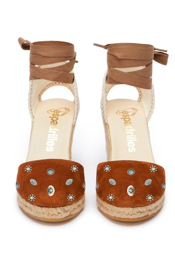フォルテラ レディース シューズ サンダル Fortela Wedgespadrilles Camel キャメル|ReVida 店
