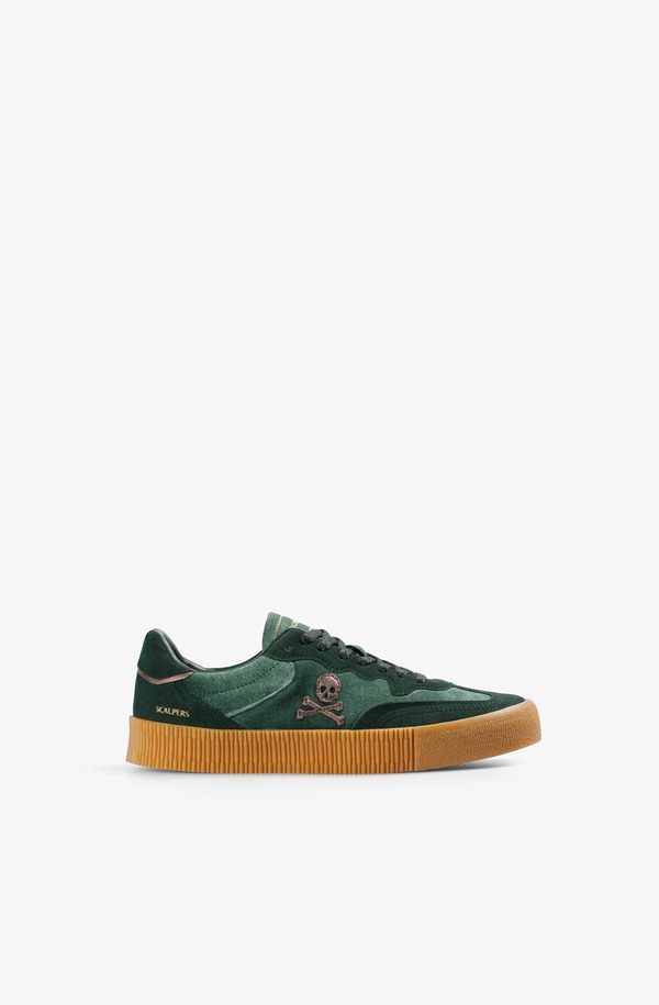 スカルパーズ レディース シューズ スニーカー Scalpers Gale Sneakers Green グリーン｜ReVida 店
