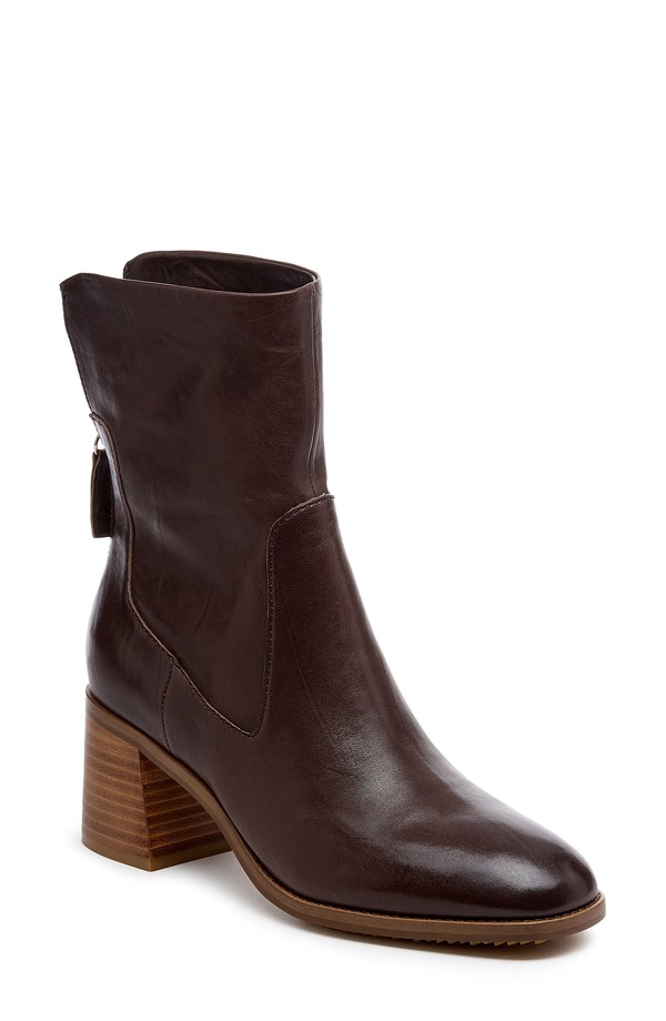 ケルシーダッガー レディース シューズ ブーツ・レインブーツ ヒール Kelsi Dagger Brooklyn Island Block Heel Bootie Cacao