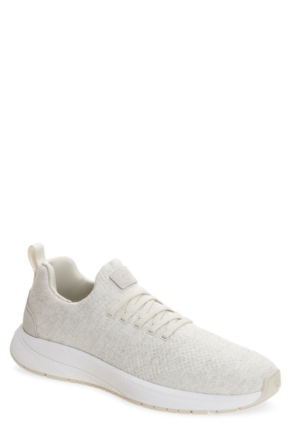 ピーター・鏡鑑 メンズ シューズ スニーカー 編み物 Peter Millar Odeon Knit Sock Sneaker Icy White 白いこと メンズ靴-靴-スニーカー