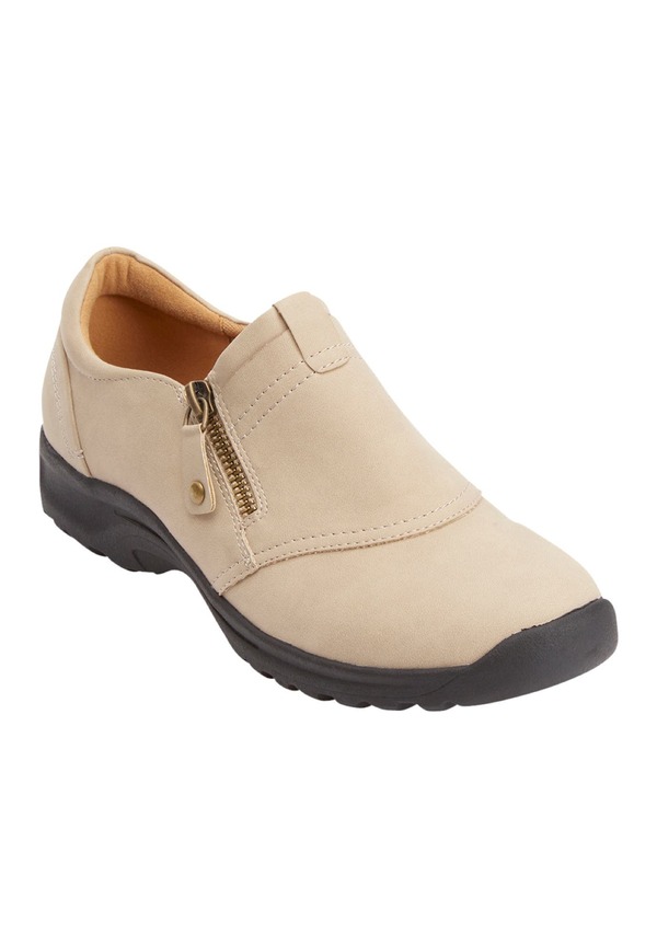コンフォートビュー レディース シューズ スニーカー Comfortview The Aidan Flat New Oyster Pearl パール｜ReVida 店