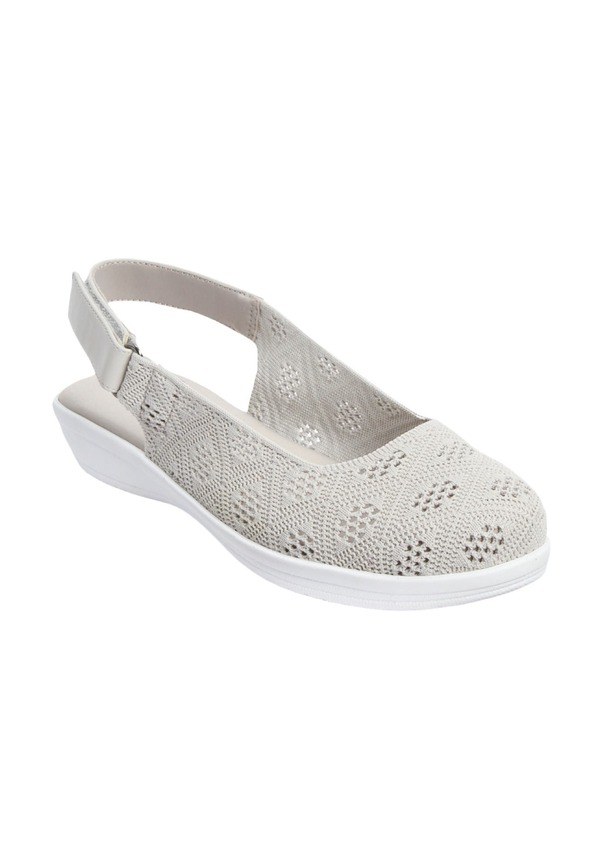 コンフォートビュー レディース シューズ パンプス Comfortview The Karyn Orthotic Slin grey 薄墨色