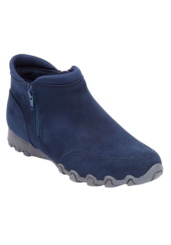 コンフォートビュー レディース シューズ ブーツ・レインブーツ Comfortview The Ashootie Navy ネイビー｜ReVida 店