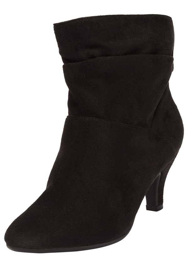 コンフォートビュー レディース シューズ ブーツ・レインブーツ Comfortview The Kourt Bootie Black ブラック｜ReVida 店