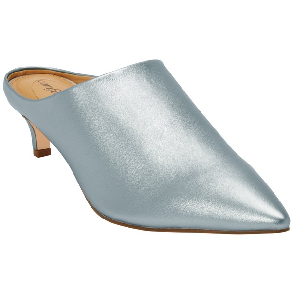 コンフォートビュー レディース シューズ ヒール Comfortview The Camden Mule Silver シルバー|ReVida 店