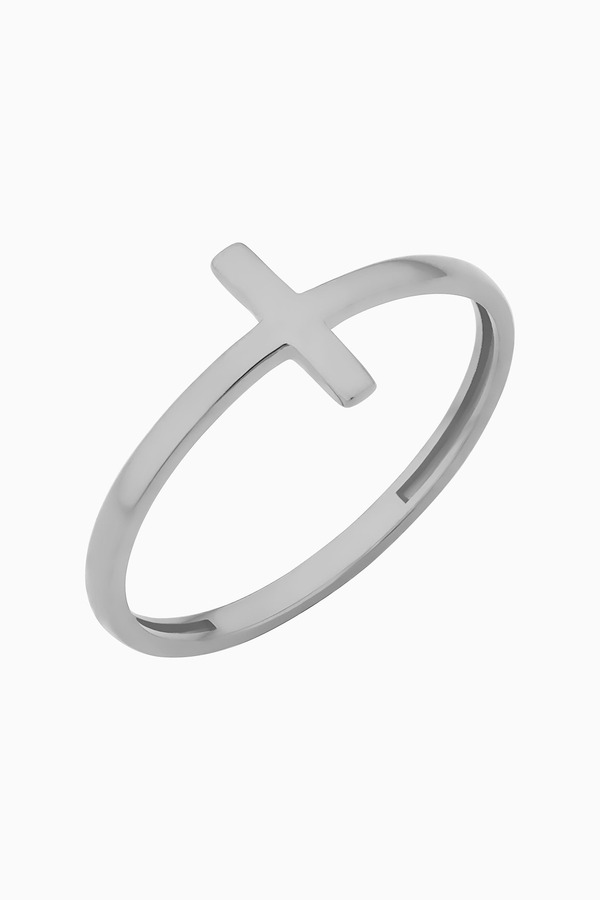 オラディナ レディース アクセサリー 指輪 Oradina 10K White Gold Vatican Ring White Gold ホワイト｜ReVida 店