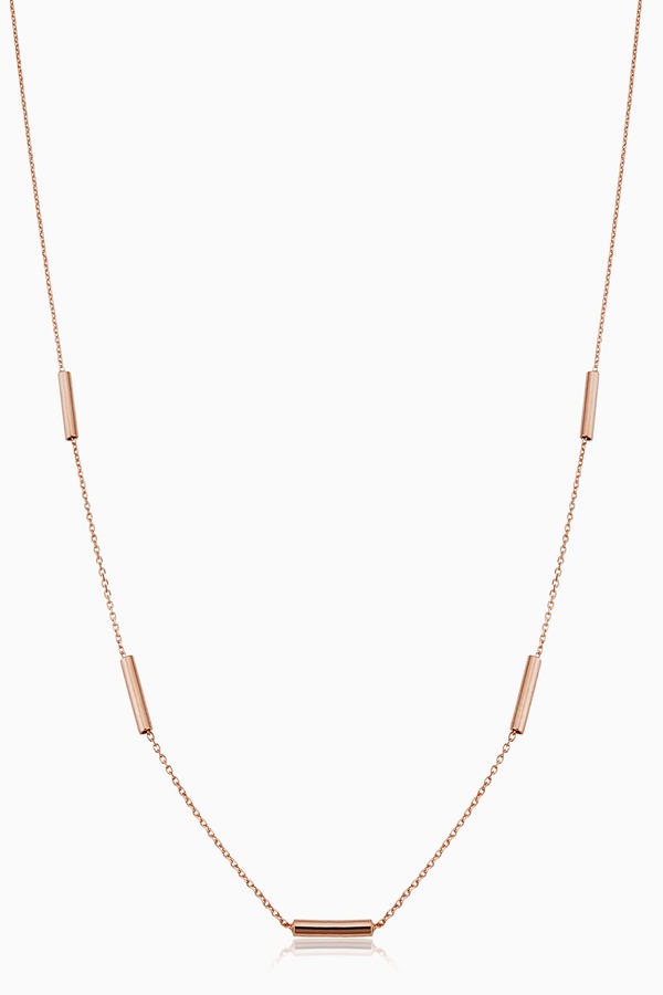 オラディナ レディース アクセサリー ネックレス・チョーカー レース Oradina 14K Gold Vicenza Choker Necklace Rose Gold ゴールド｜ReVida 店