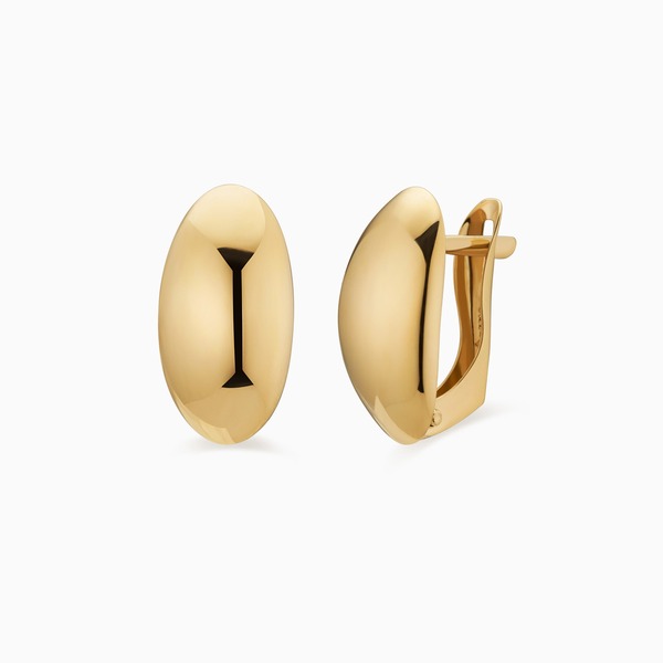 オラディナ レディース アクセサリー ピアス・イヤリング Oradina The Archie Drop Earrings in 14K Yellow Gold イエロー｜ReVida 店