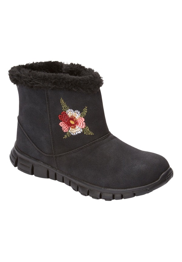 コンフォートビュー レディース シューズ ブーツ・レインブーツ Comfortview The Fable Weather Shootie Black ブラック|ReVida 店