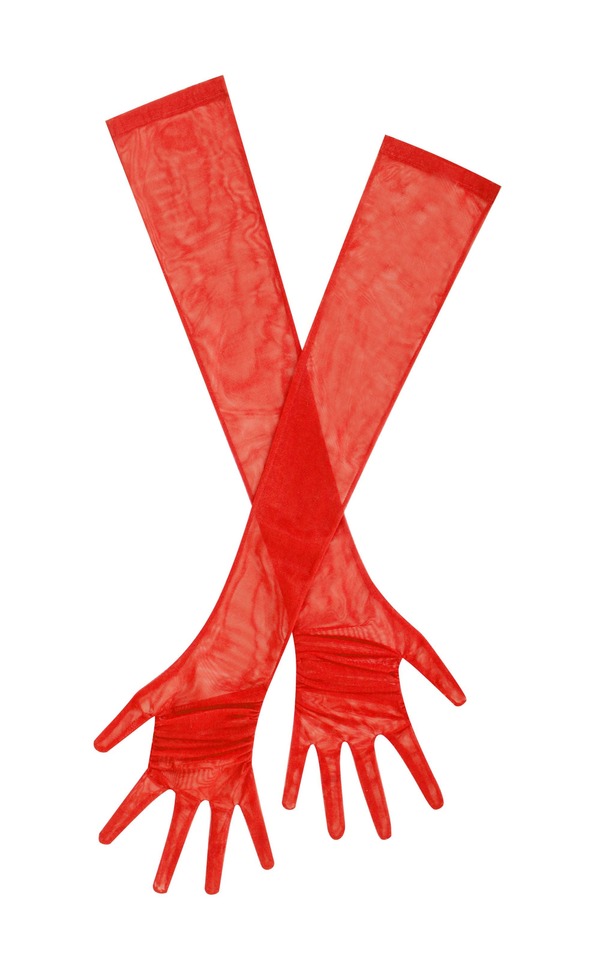 ミスサークル レディース アクセサリー 手袋 メッシュ Miss Circle Qira Mesh Opera-length Gloves Poinciana｜ReVida 店