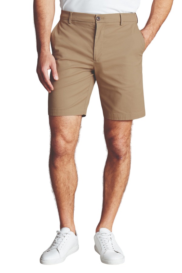 チャールズティリット メンズ ボトムス ハーフパンツ・ショーツ ショートパンツ コットン Charles Tyrwhitt Cotton Shorts Taupe トープ|ReVida 店