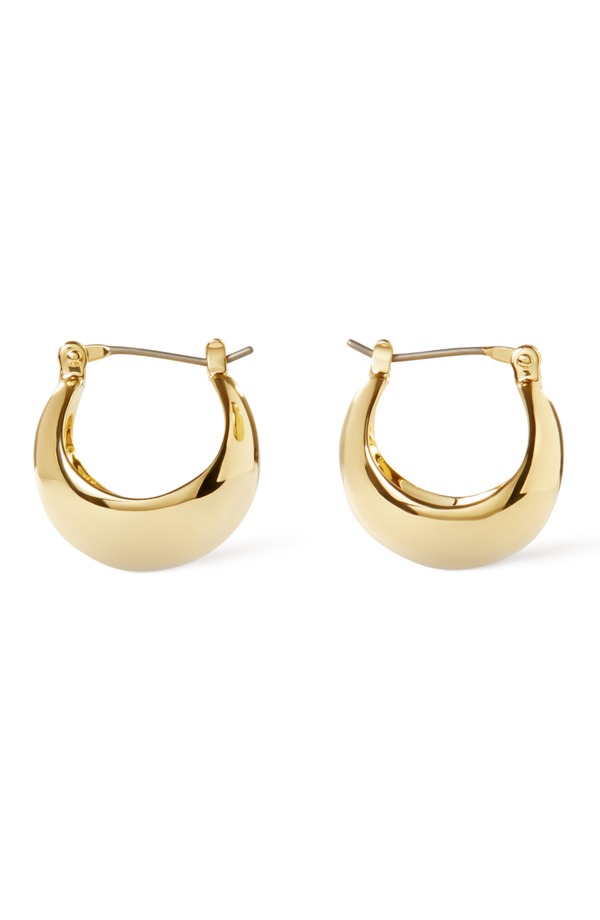 アナルイサ レディース アクセサリー ピアス・イヤリング Ana Luisa Hoop Earrings - Abby Gold ゴールド|ReVida 店