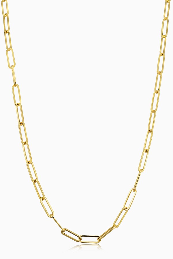 オラディナ レディース アクセサリー ネックレス・チョーカー Oradina 14K Gold Venice Link Choker Yellow Gold イエロー|ReVida 店