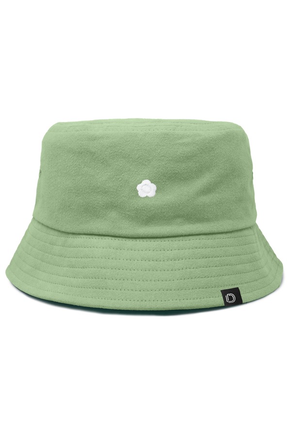 ダリックス レディース アクセサリー 帽子 コットン Dalix Womens Lil Flower Cotton Bucket Haturf Green グリーン|ReVida 店