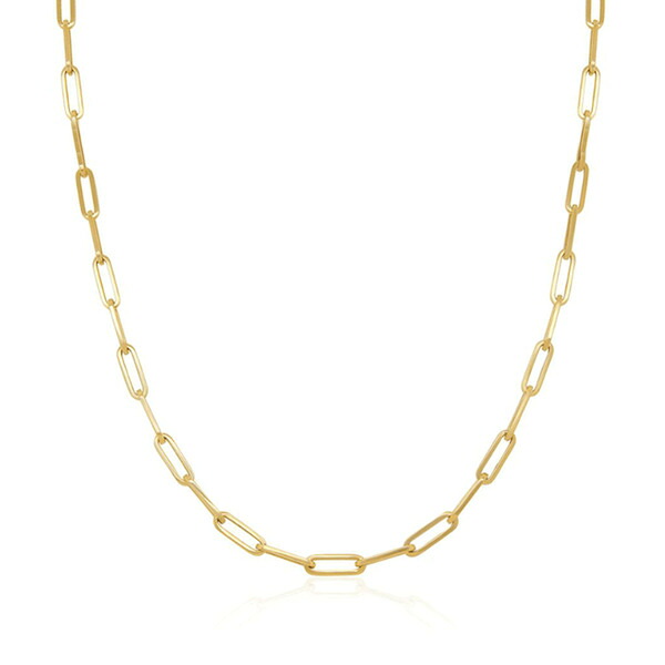 ザラブリー ファインジュエリー レディース アクセサリー ネックレス・チョーカー レース The Lovery Fine Jewelry Large Paperclip Link Chainecklace Yellow Gold イエロー|ReVida 店