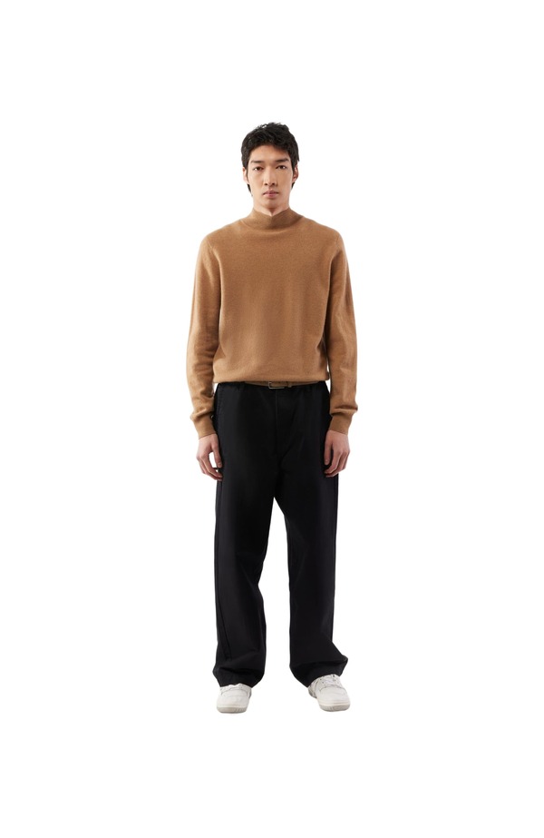 ゴビ カシミヤ メンズ アウター パーカー・スウェット モックネック セーター Gobi Cashmeressential Mock Neck Cashmere Sweater Sheepskin|ReVida 店